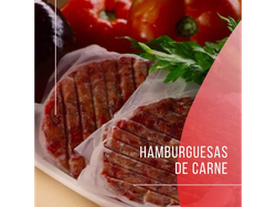 HAMB. CARNE VACUNA TIPO CASERA  X 4 KLS