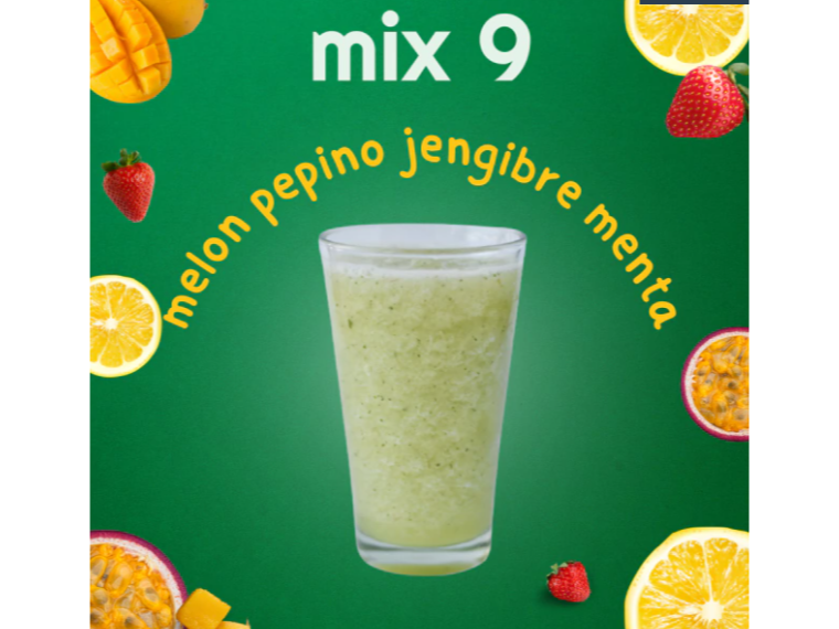 MELON PEPINO JENGIBRE MENTA X 5 UNID.