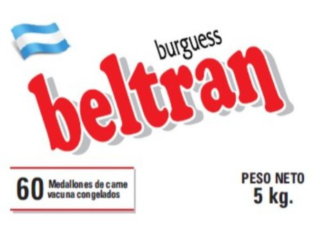 BELTRAN MEDALLON X 60 U. DE 5 KG $1133,21 c/u