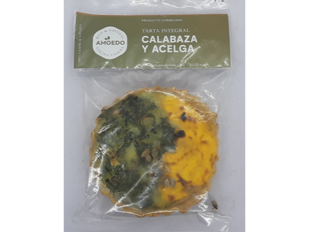 TARTA INTEGRAL DE CALABAZA Y ACELGA X 6 UN