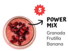 GRANADA , FRUTILLA , BANANA $ 2146,84 C/U