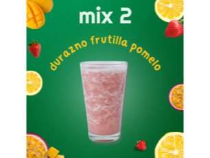 DURAZNO , FRUTILLA ,POMELO X 5 UNID.