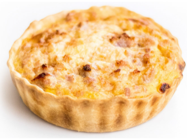 TARTA DE JAMON Y QUESO