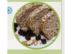 PAN DE MOLDE CON QUINOA, NUECES Y PASAS DE UVA