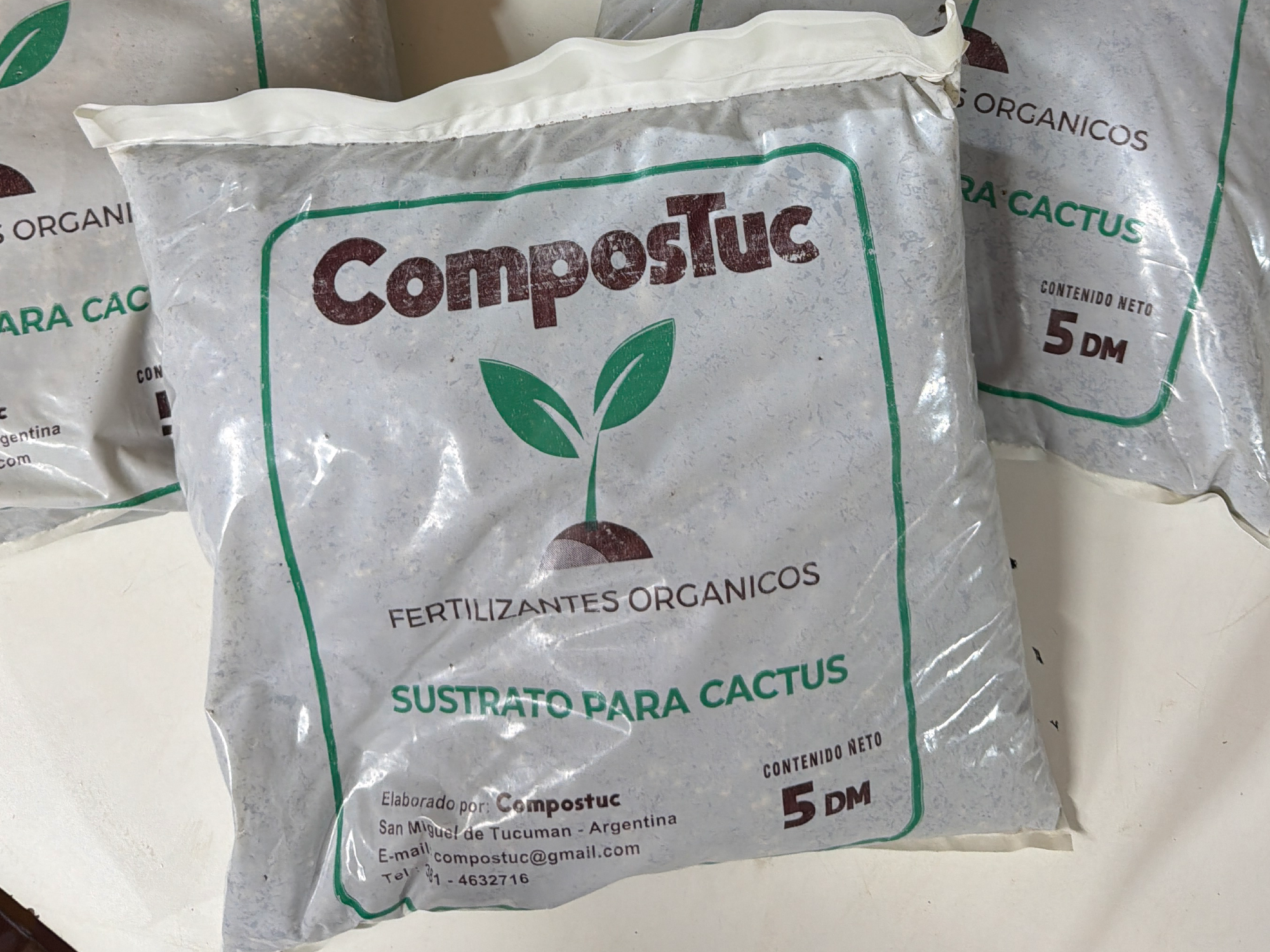 Sustrato para cactus y suculentas  5dm