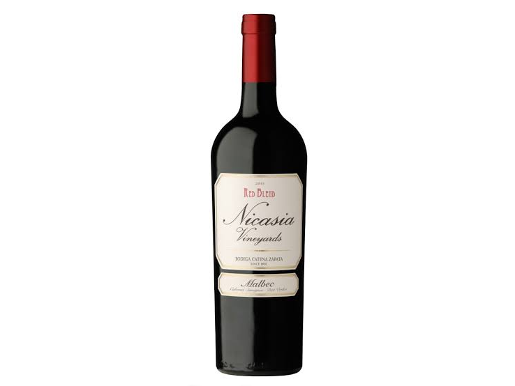 NICASIA VINEYARDS MALBEC RED BLEND X 750 ml (caja x 6 u)