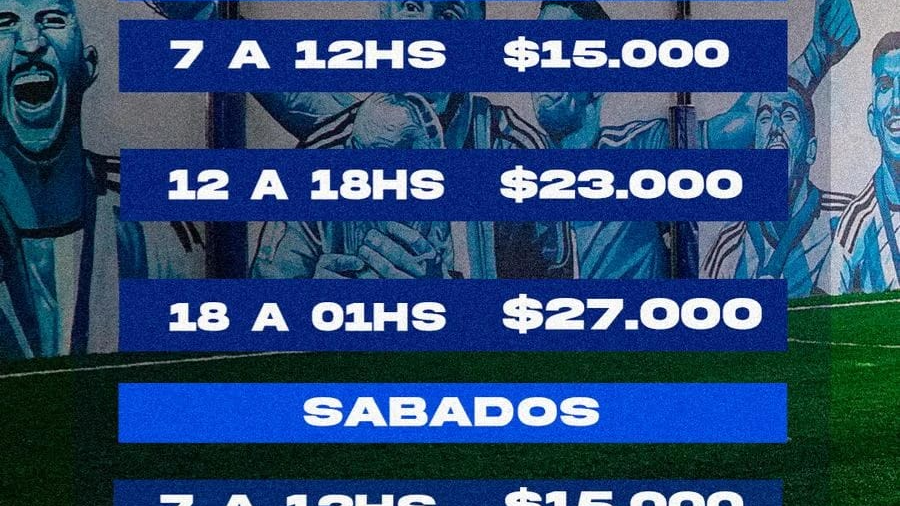 MENU FUTBOLERO