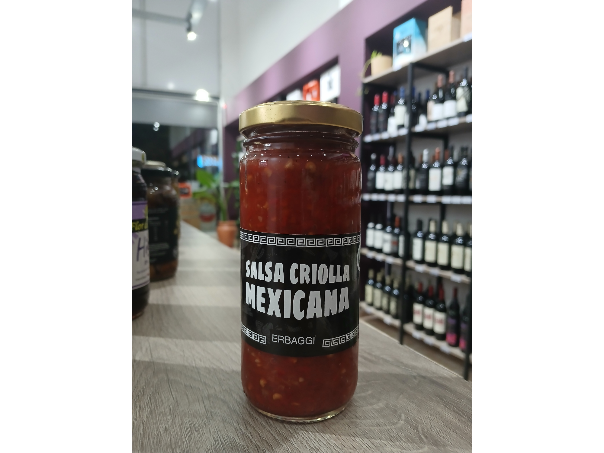 Salsa Criolla Mexicana Erbaggi x 200 grs