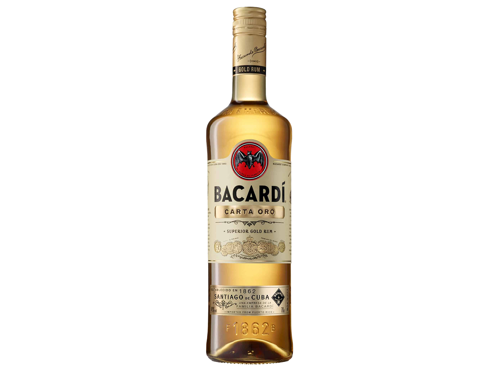 Bacardí Carta Oro x 980 ml