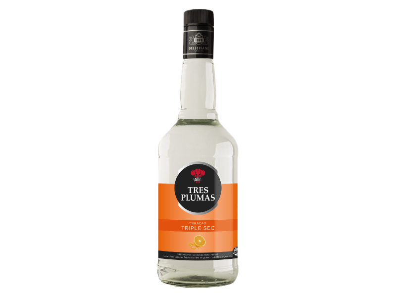 Tres Plumas Curacao Triple Sec x 700 ml
