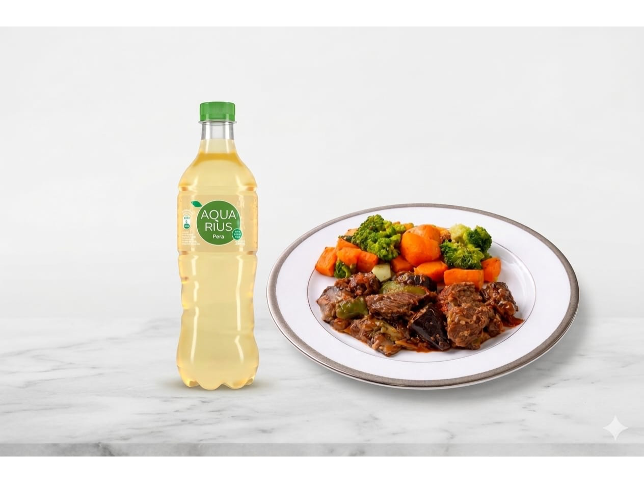 Vianda + Agua saborizada