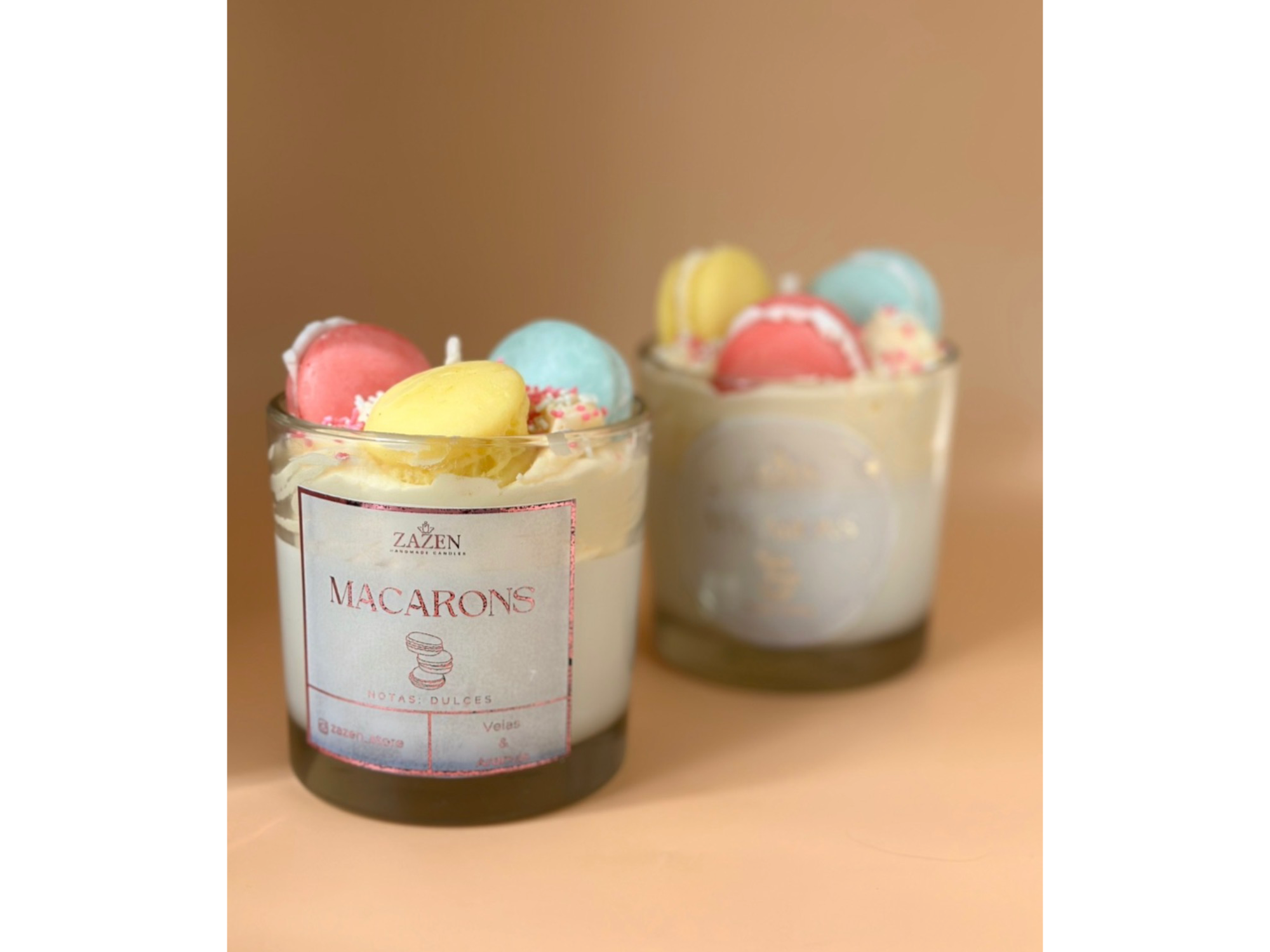 🍬 Velas Macarons
