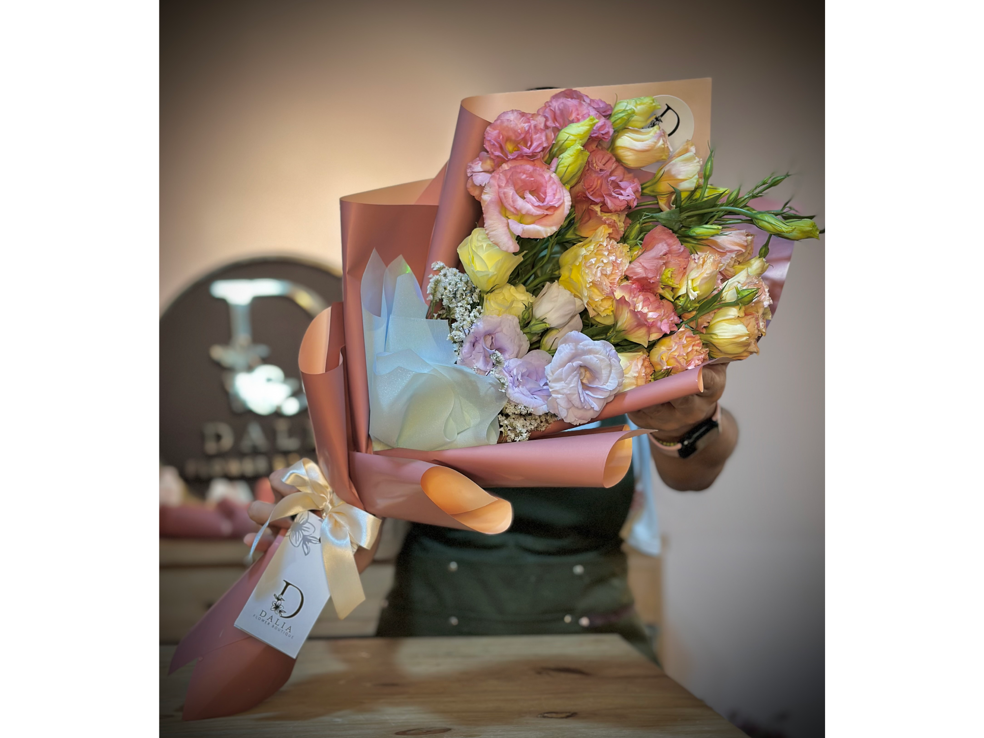 Ramillete de Lisianthus