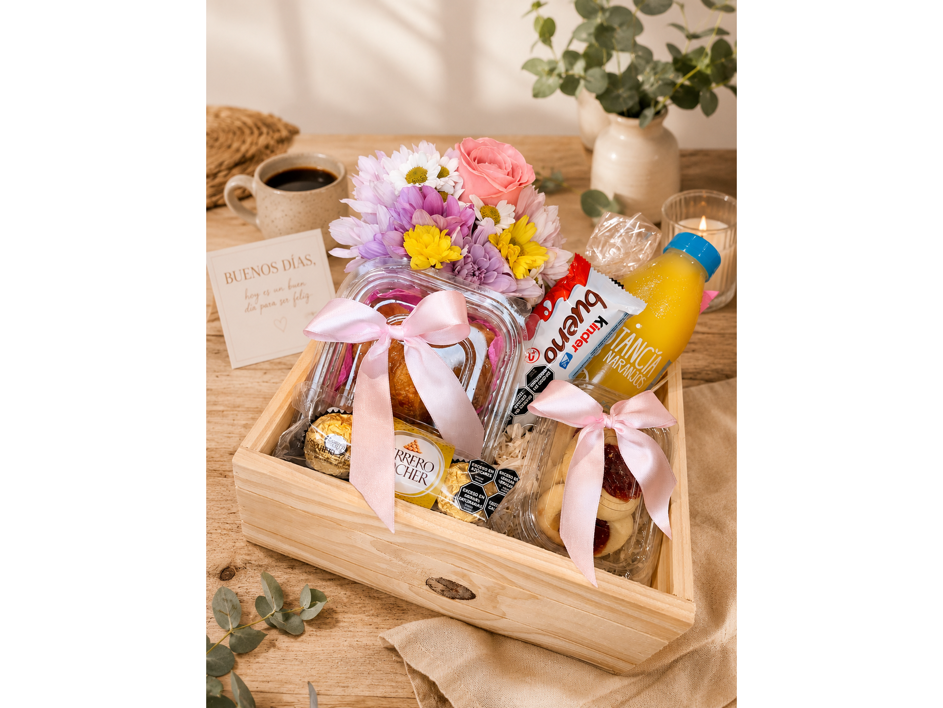 Desayuno floral
