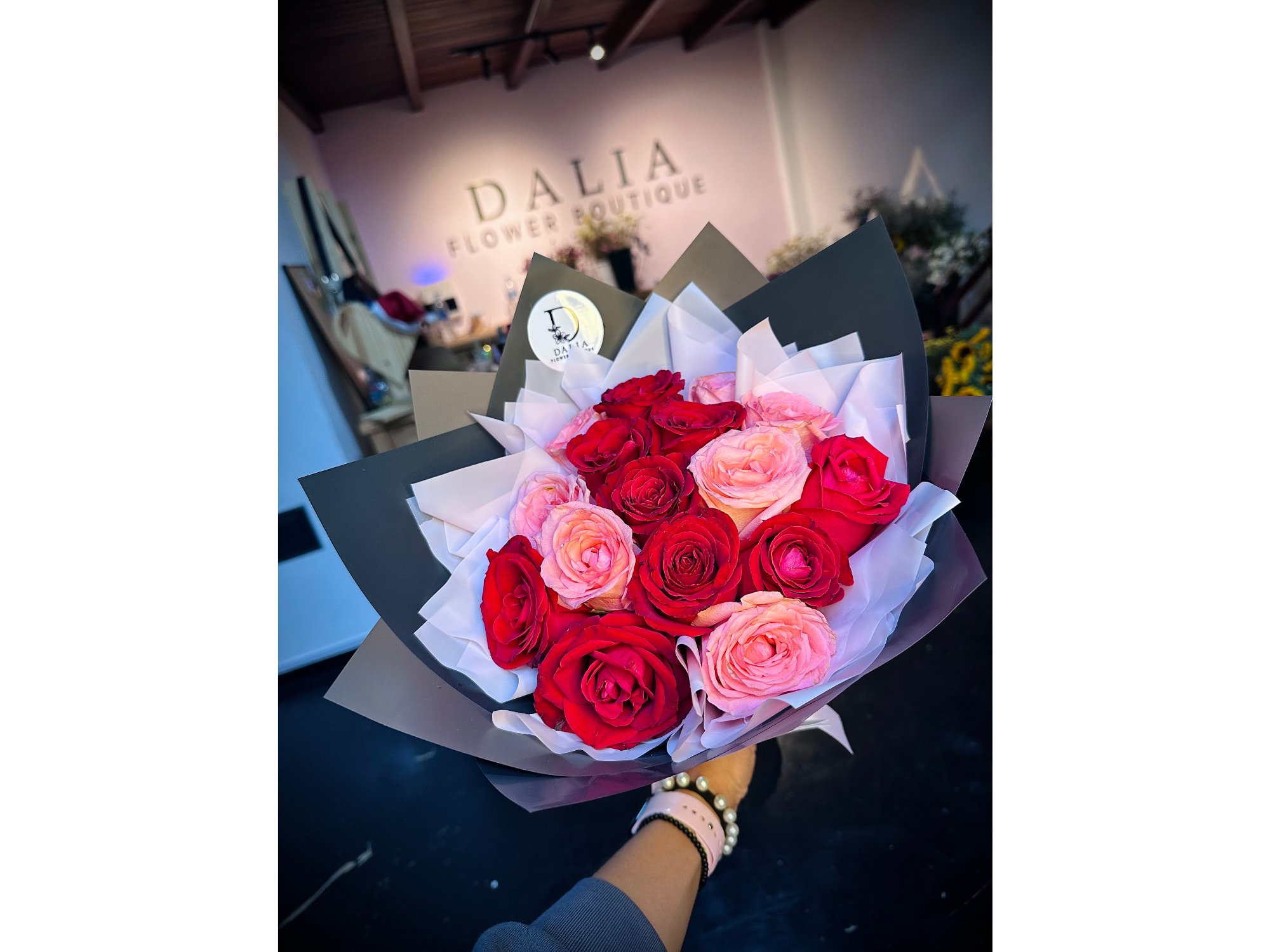 Bouquet reina de corazones primium