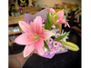 Bouquet de Lilium rosa