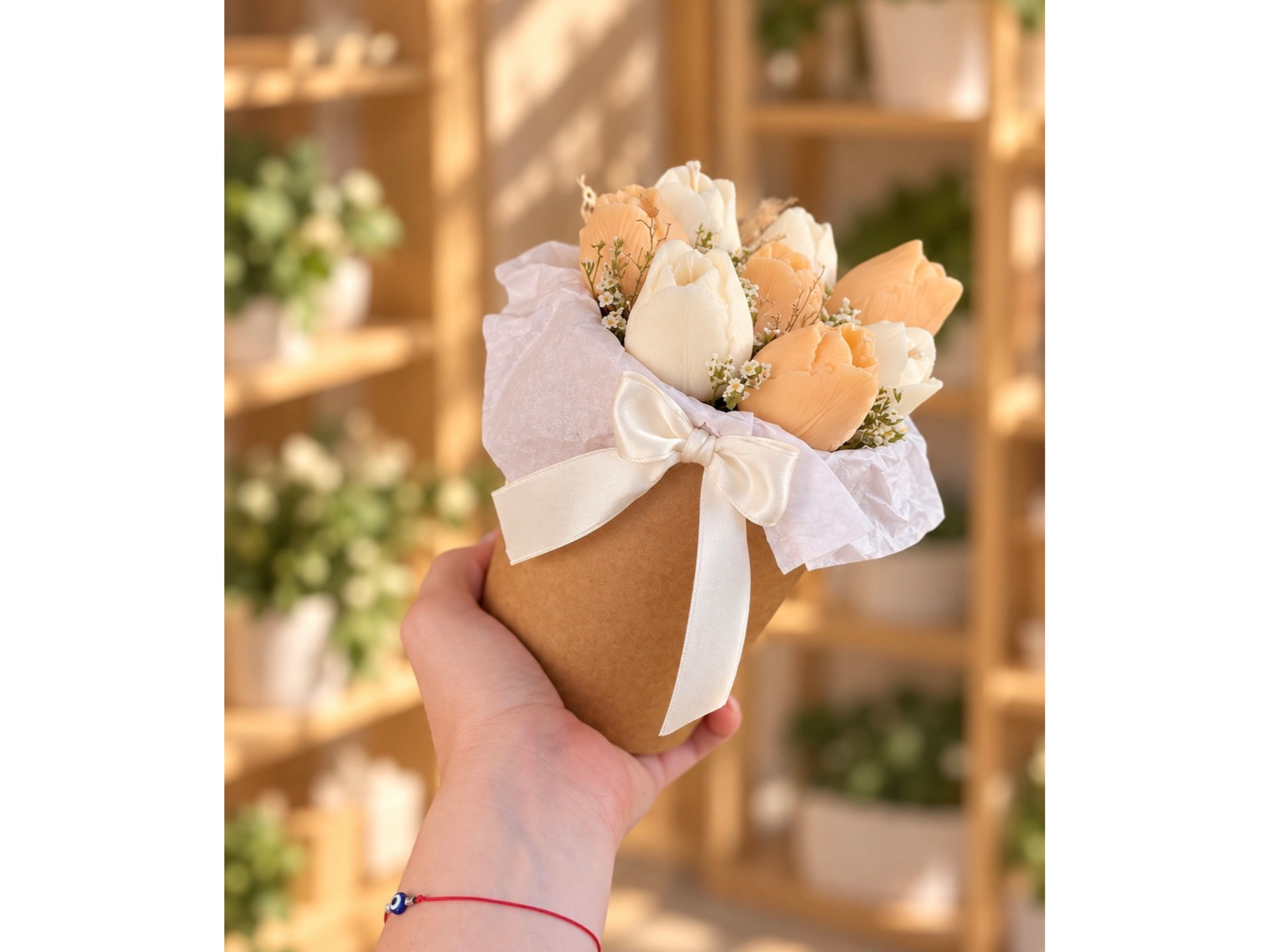 🌷 Bouquet de velas (Tulipanes) 🌷