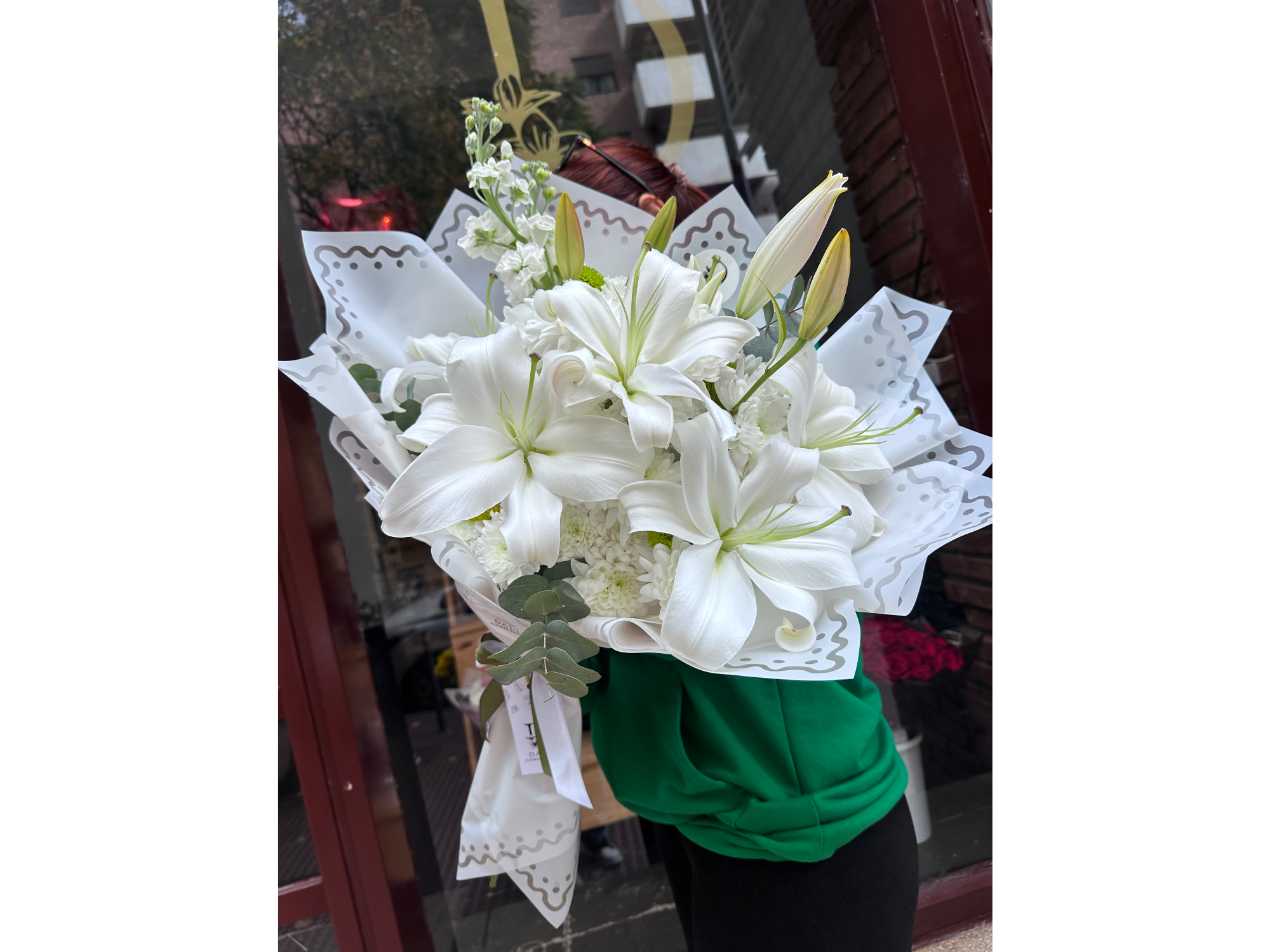 Bouquet Sueño Doble  blanco🎓