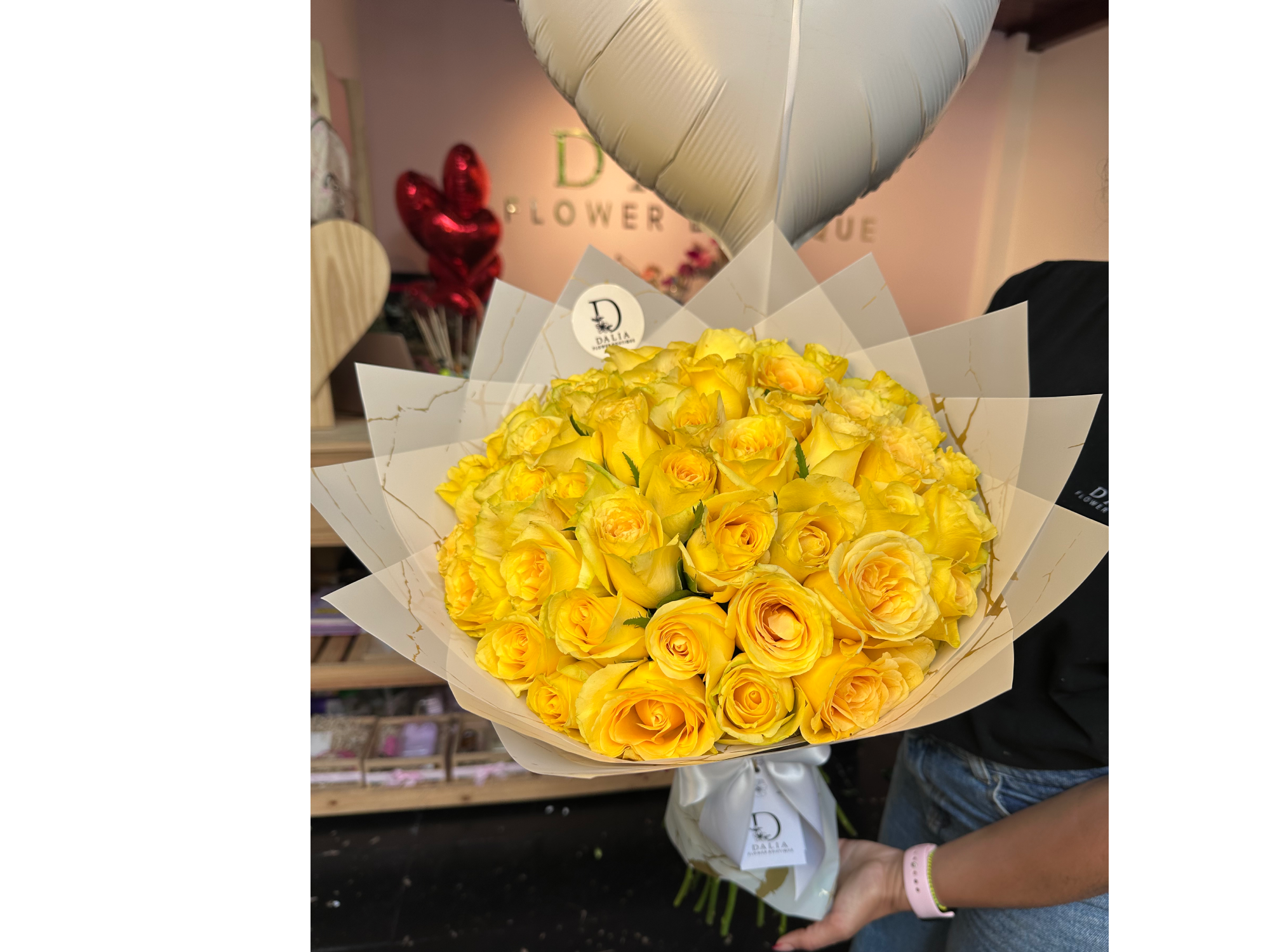 Bouquet Love rosas amarillas 💛
