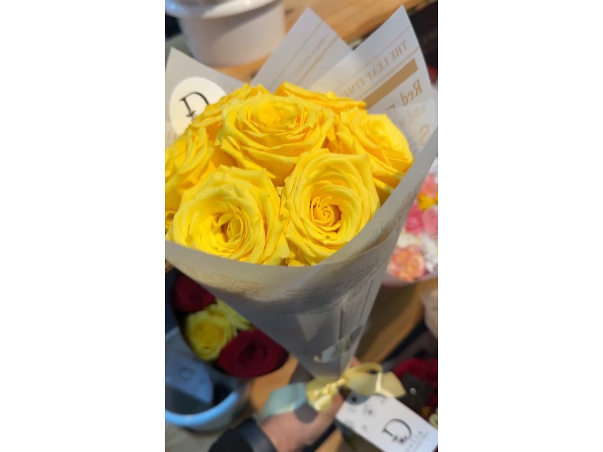 Bouquet Encanto Amarillo