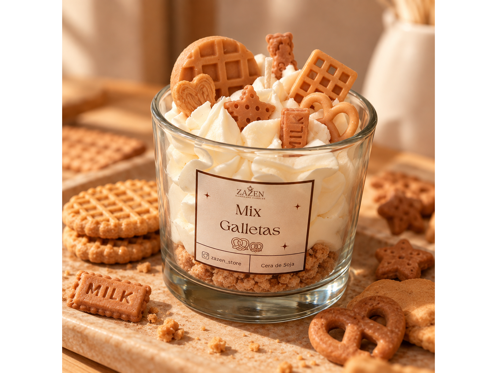🍪 Vela Mix de Galletas