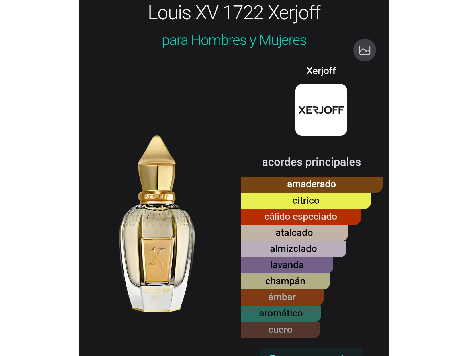 XERJOFF LUIS XV