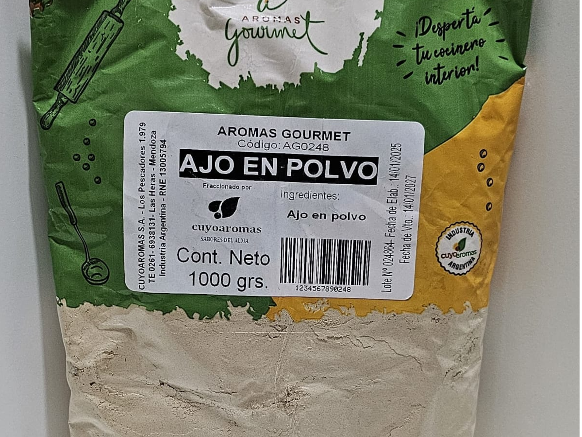 AJO EN POLVO
