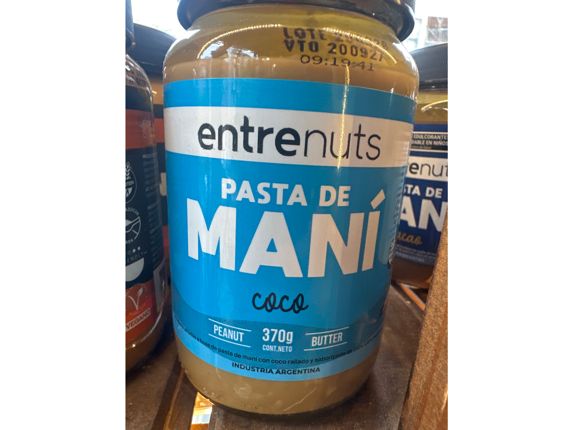 Pasta Maní Entrenuts