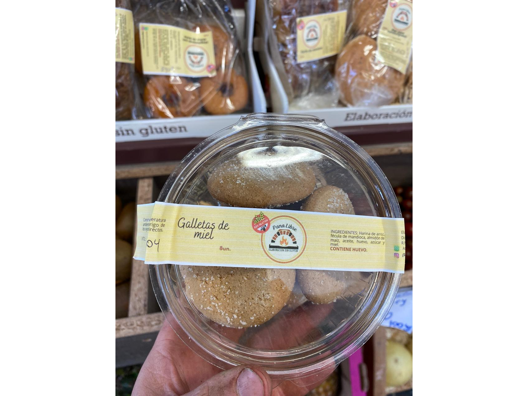 Galletas De Limon/MIel/Chips