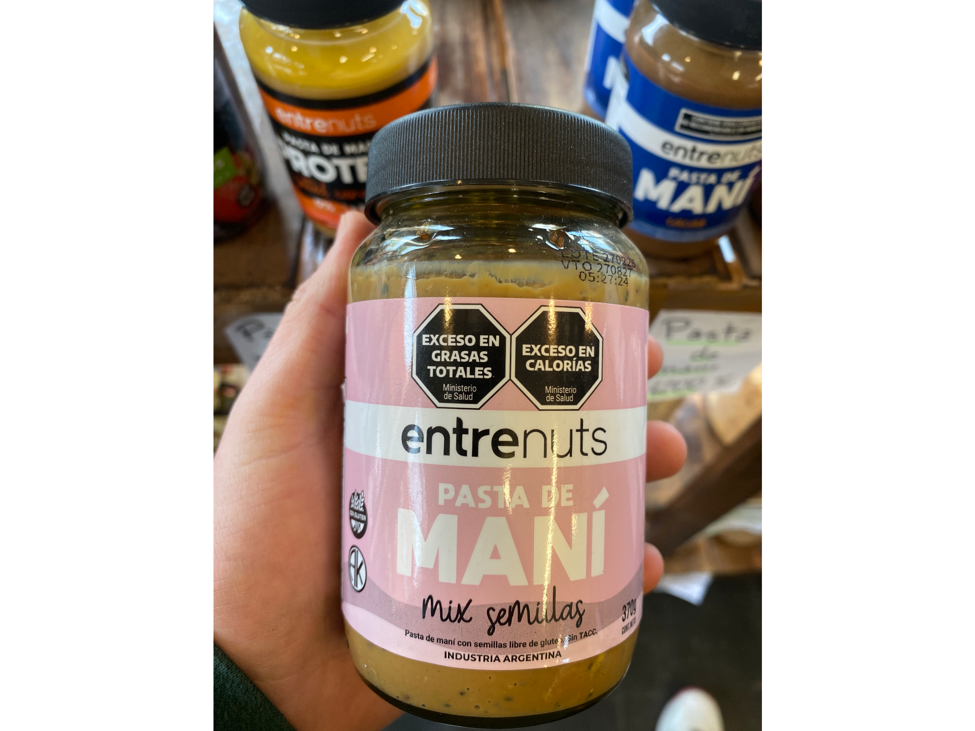 Pasta Maní Entrenuts