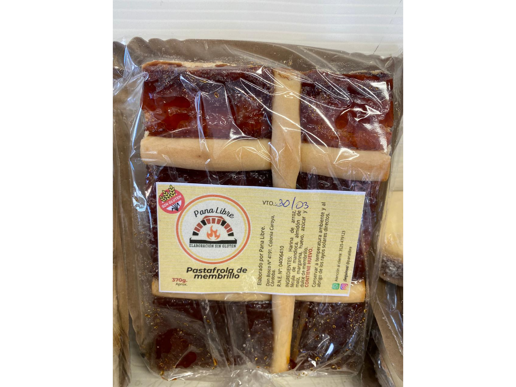 Pastafrola De Membrillo/Batata