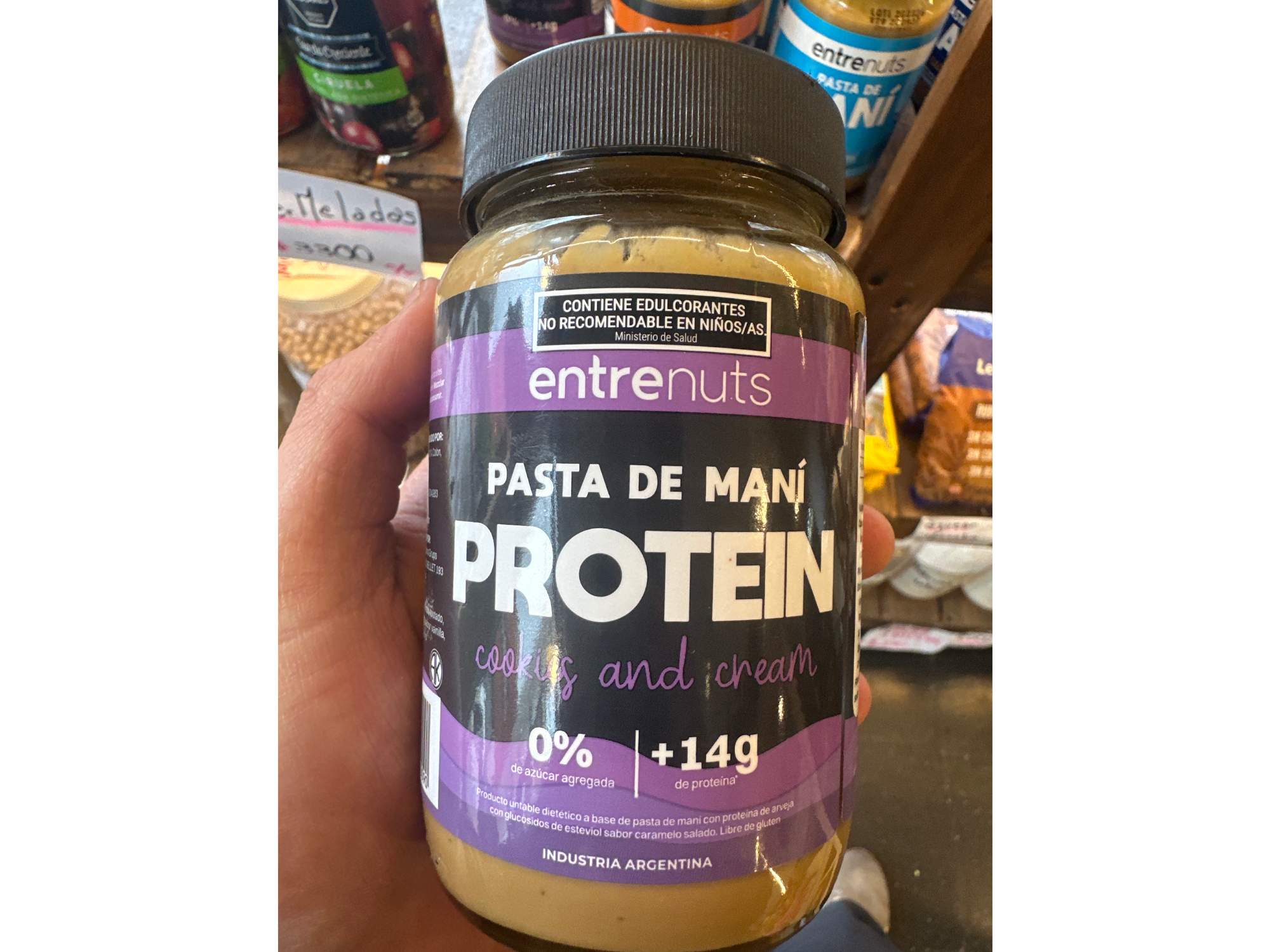 Pasta Maní Proteica