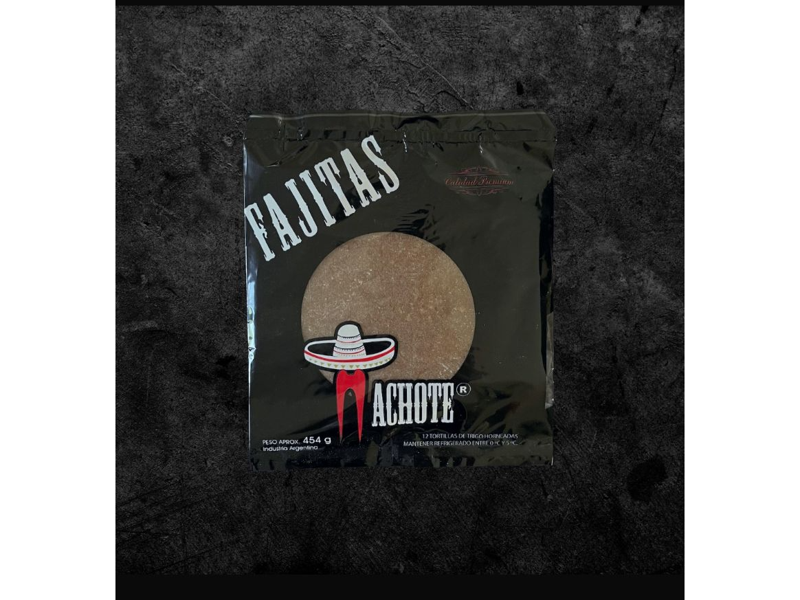 Fajitas Integral x 12 Unidades