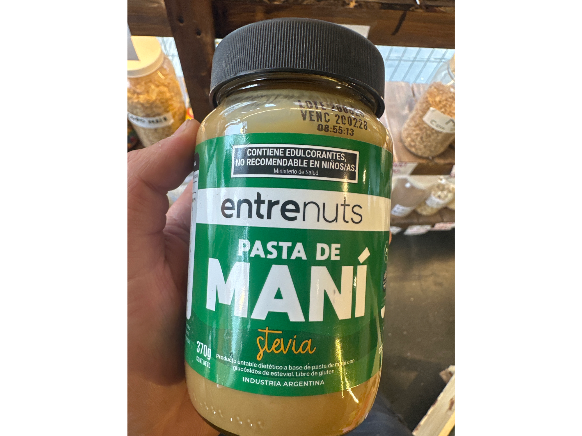 Pasta Maní Entrenuts