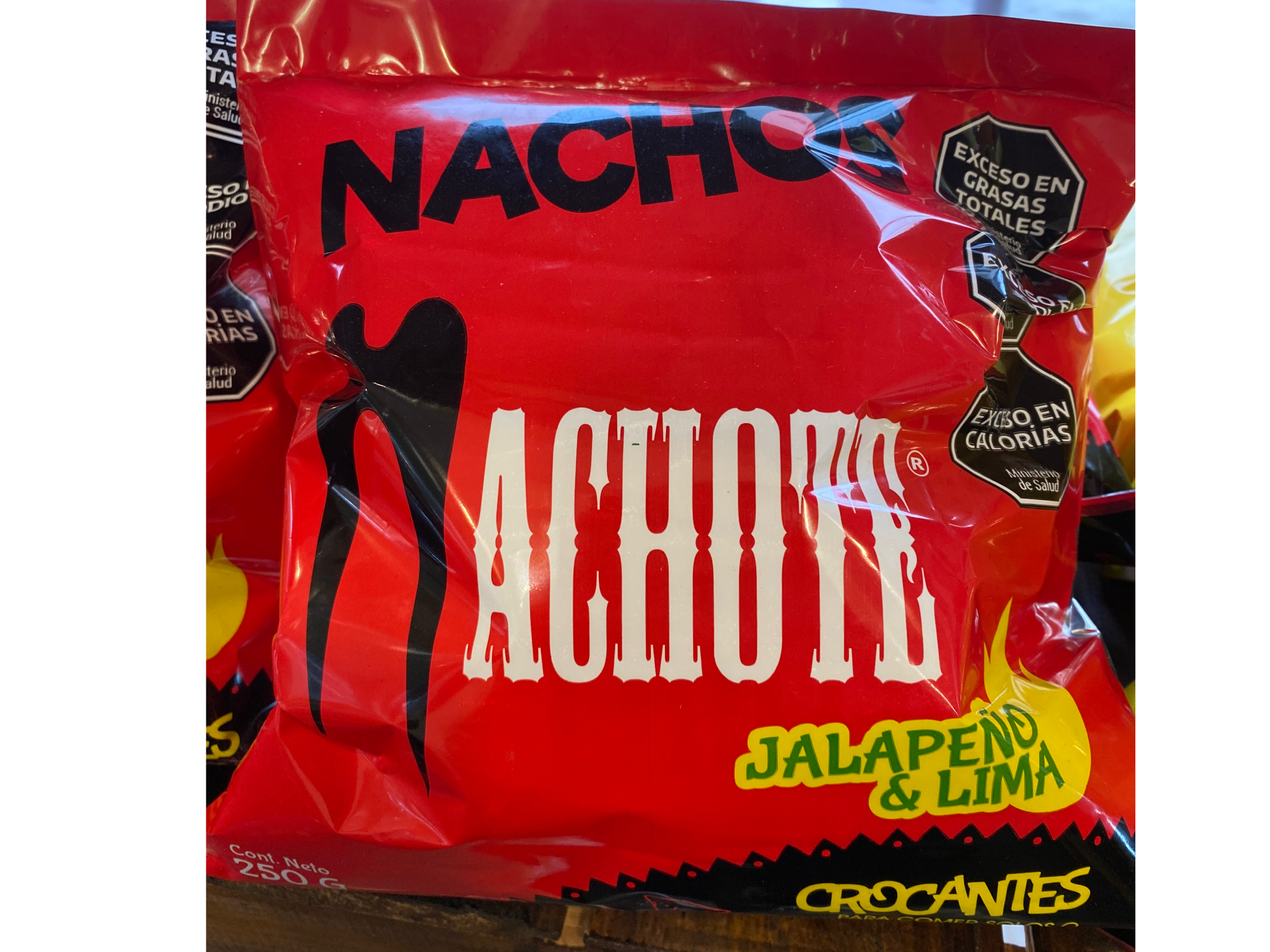 Nachos Jalapeño y Lima