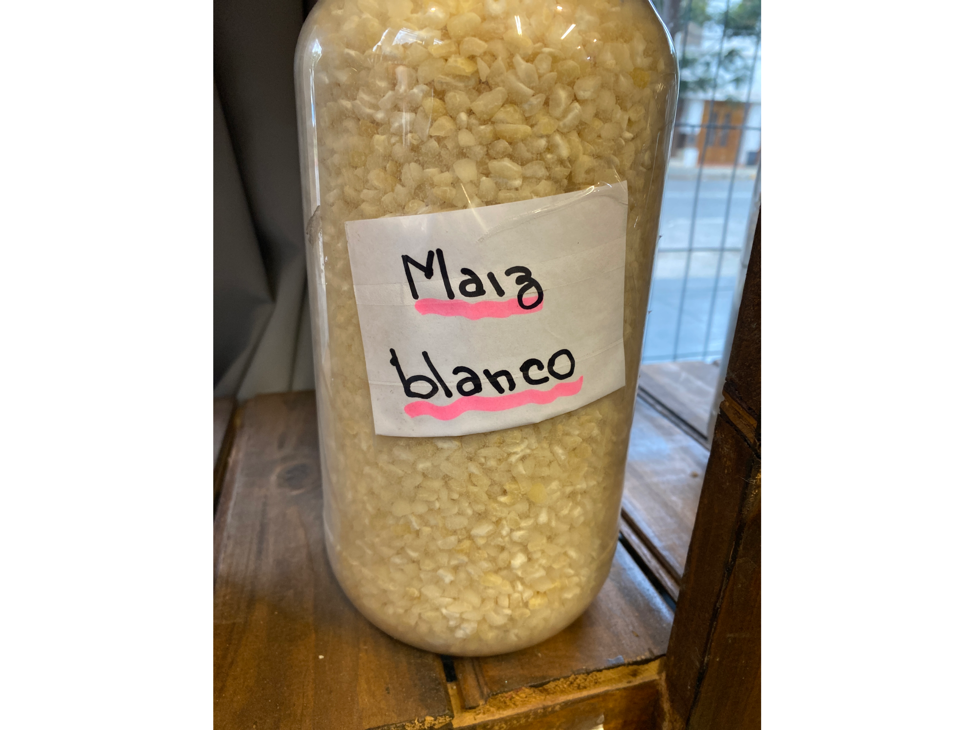 Maíz blanco