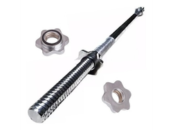 BARRA MACIZA CROMADA A ROSCA 30MM 1.50