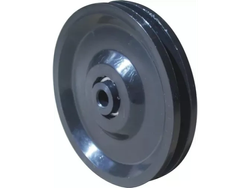 POLEA REFORZADA PVC 90MM (UNIDAD)