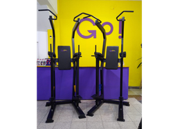 Rack de fondos y dominadas