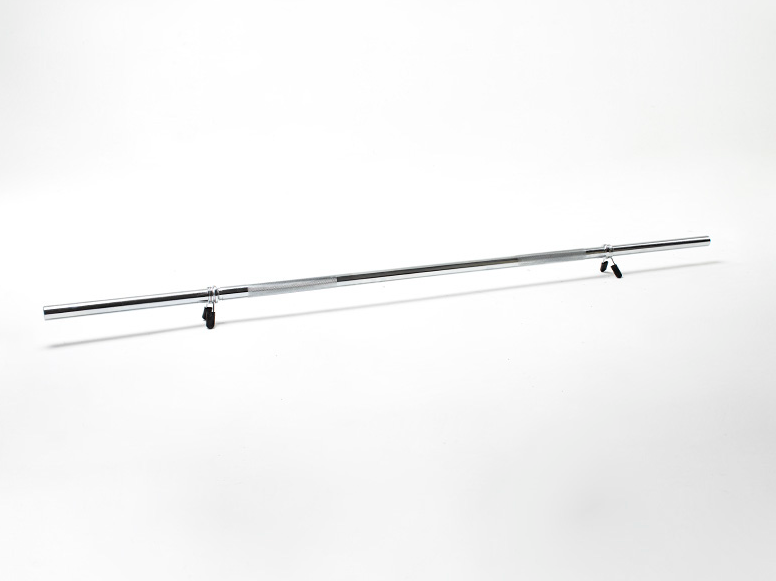 Barra cromada de 1,80 mts. de 30mm. con topes tijera.