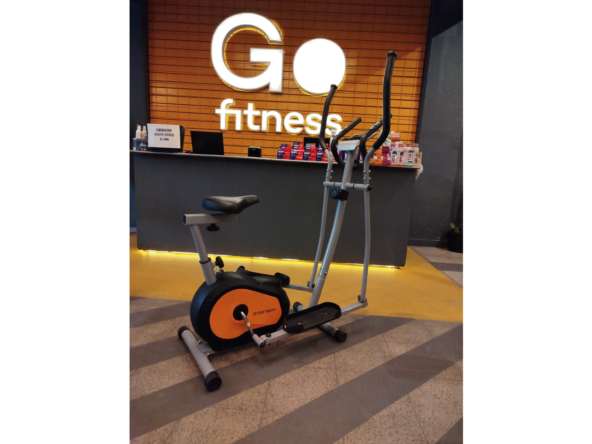 CAMINADOR ELIPTICO COMBINADO RANBAK 301 de Go! Fitness Shop | Santiago del Estero