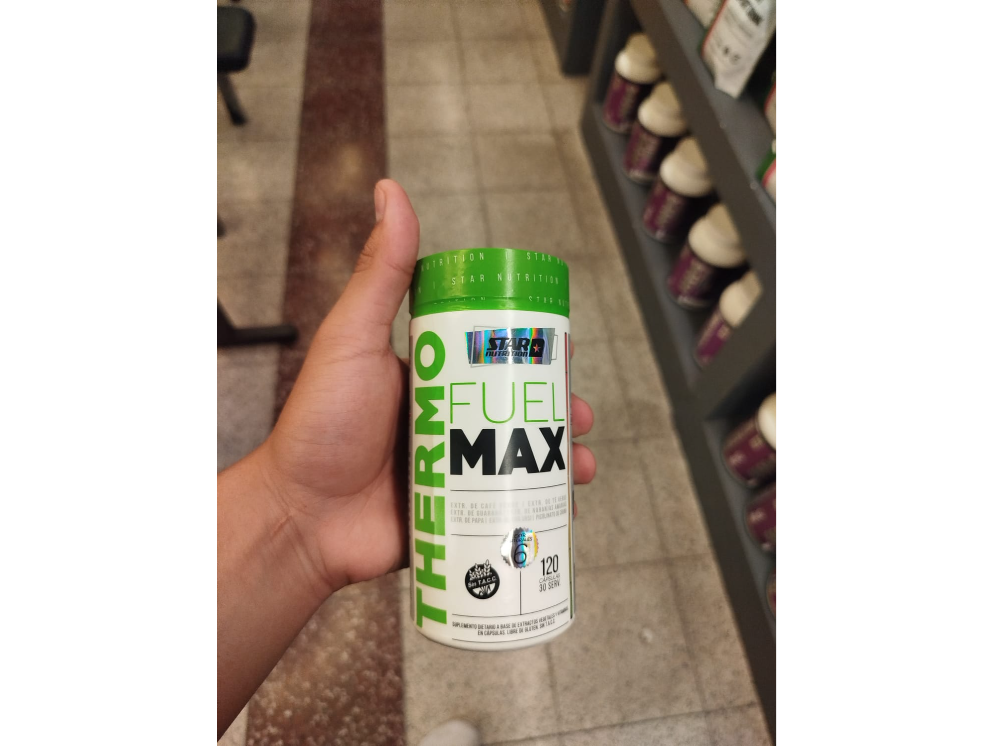 THERMO FUEL MAX STAR 120 CAPSULAS