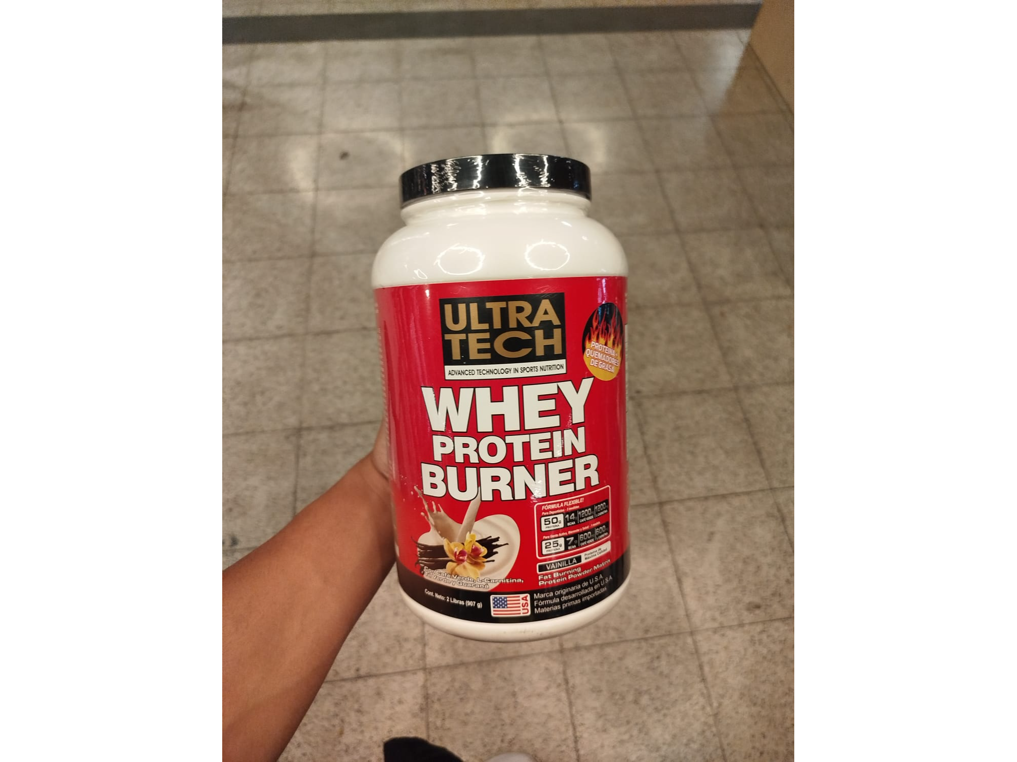 WHEY PROTEIN ULTRA TECH BURNER 2LB