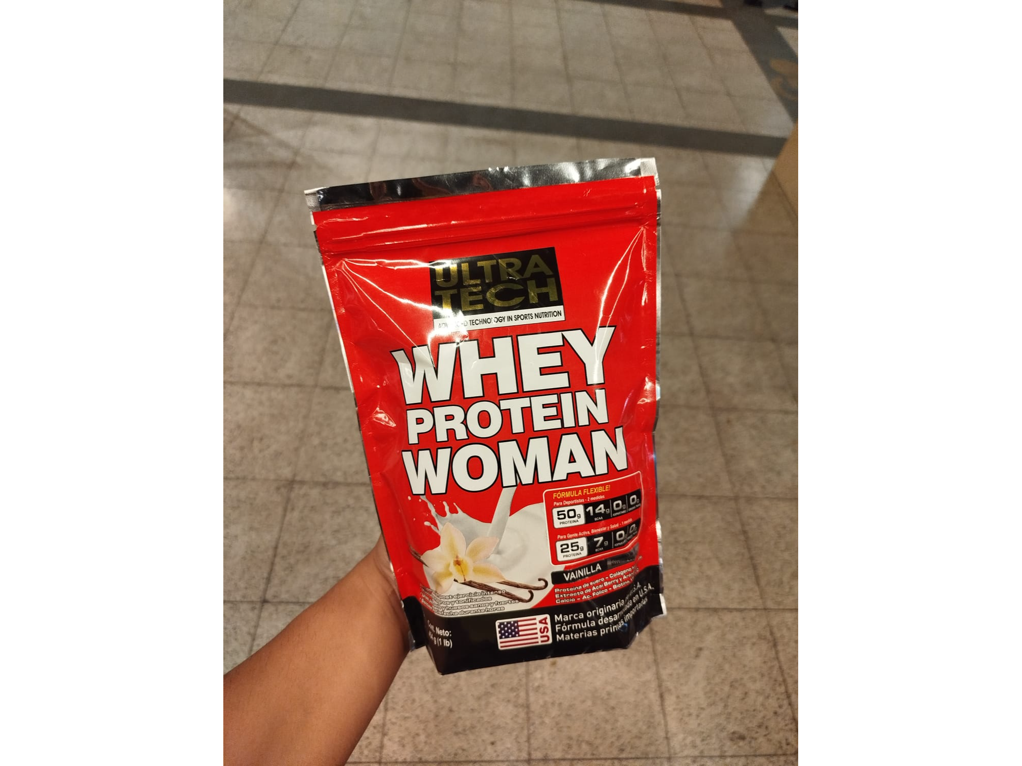 WHEY PROTEIN ULTRA TECH WOMAN 1LB