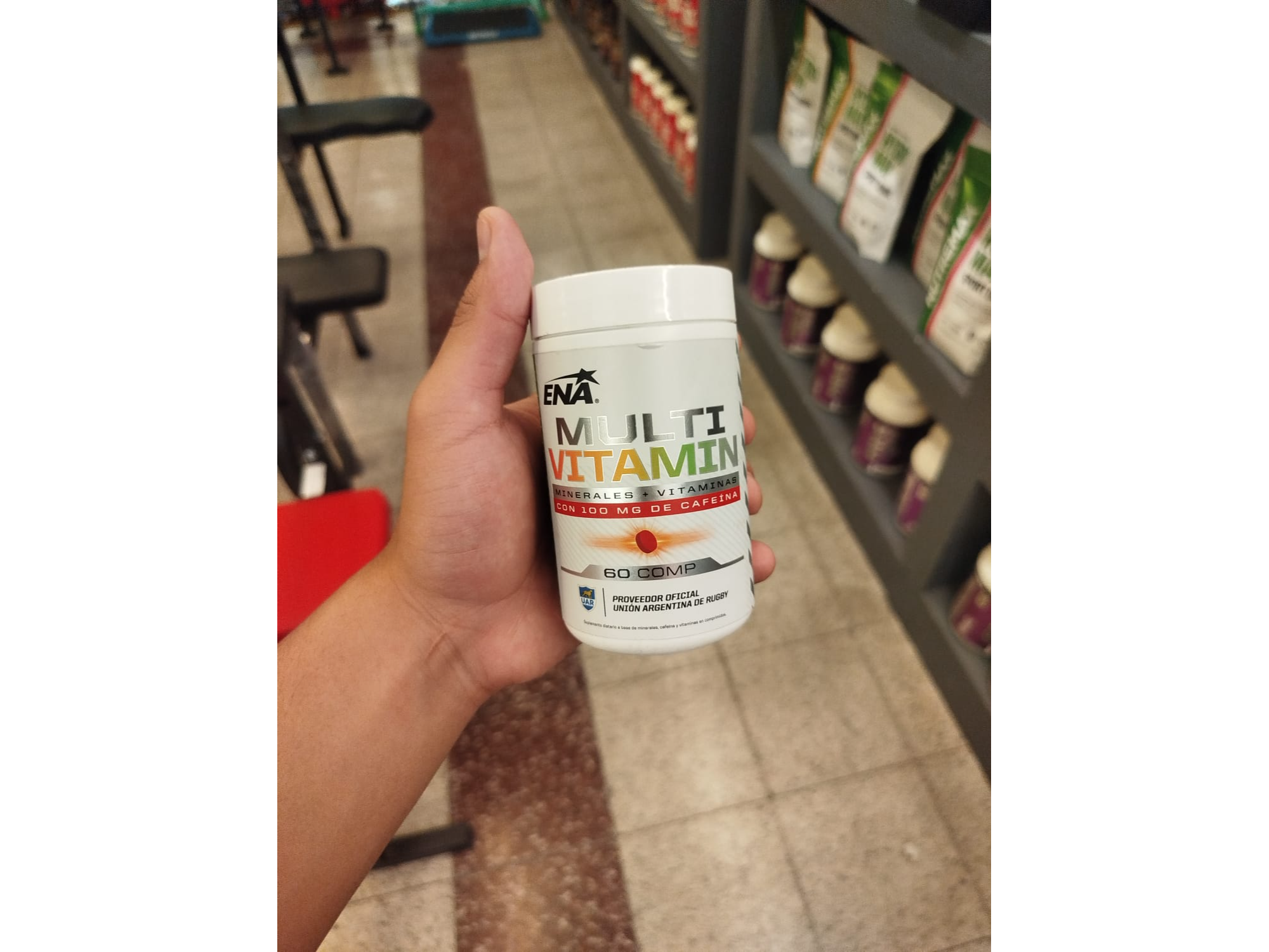 MULTIVITAMINICO ENA 60 CAPSULAS CON CAFEINA