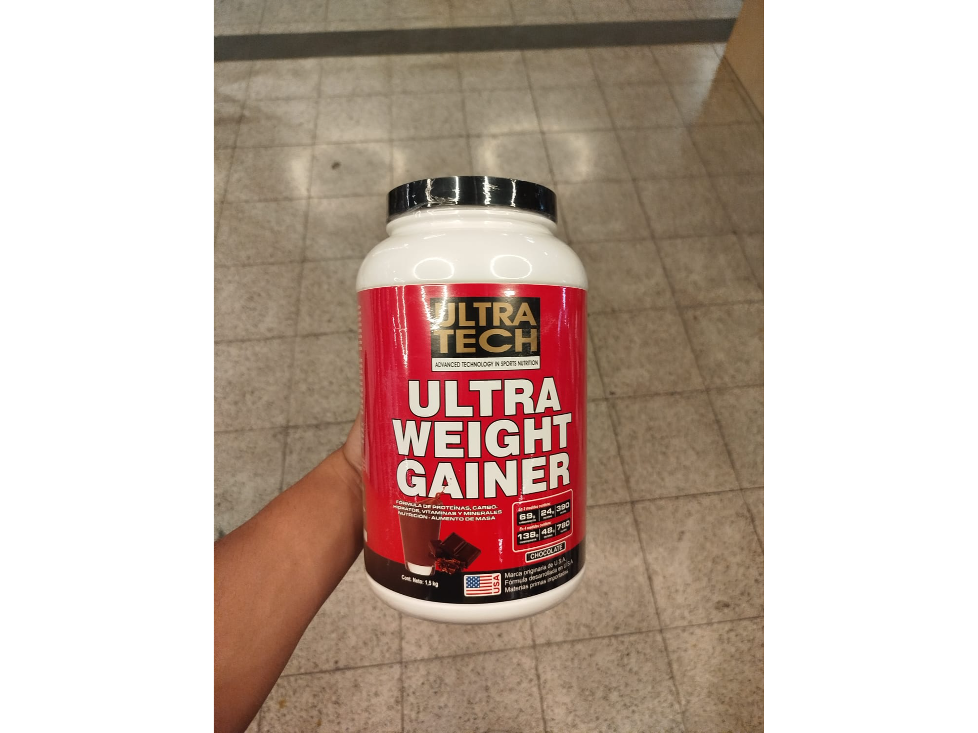 WEIGHT GAINER ULTRA TECH 1,5KG