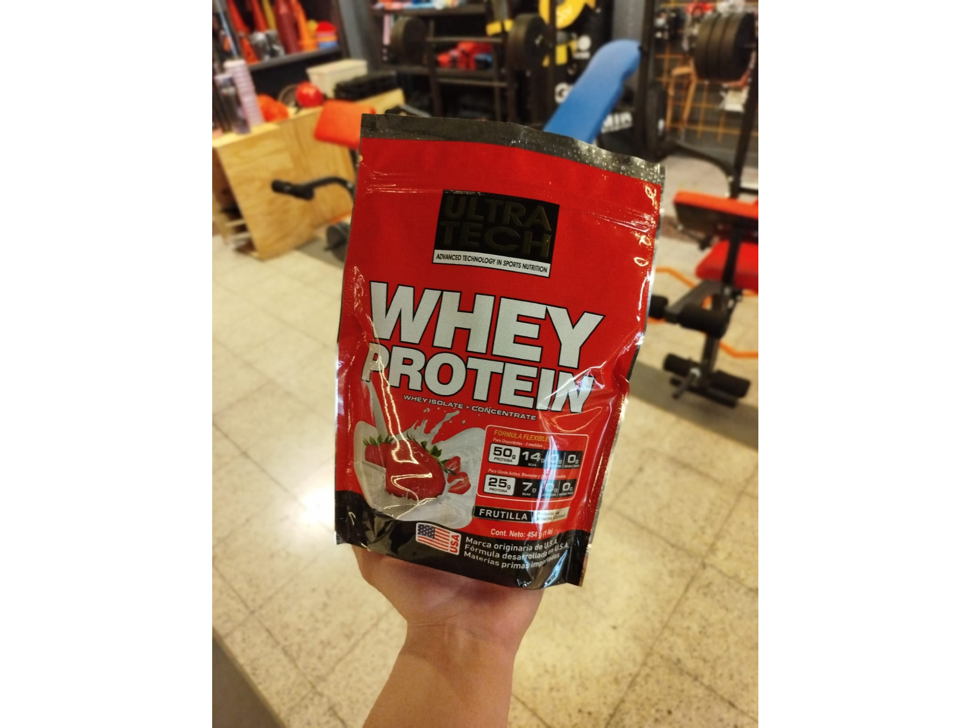 WHEY PROTEIN ULTRA TECH 1LB