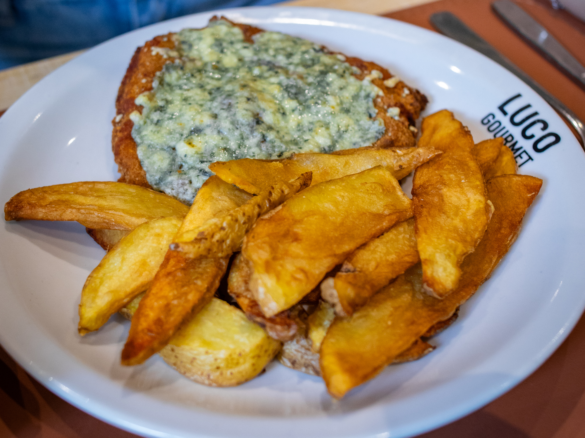 Milanesa Peceto  Cuatro Quesos