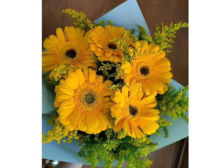 Bouquet de 5 gerberas