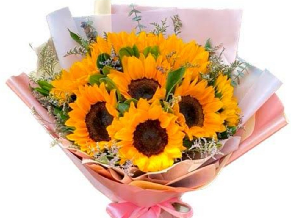 Bouquet de 10 girasoles